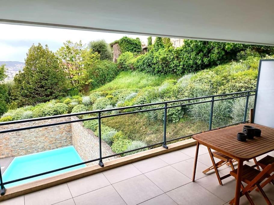 Pessicart - T2 Avec Terrasse - Residence Avec Piscine Nice Luaran gambar